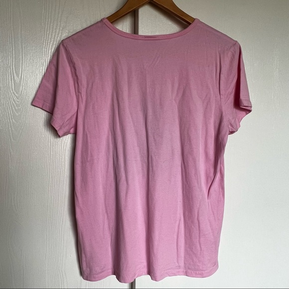 NWOT Hello Kitty Cafe Carmen Miranda Inspired Pink T-Shirt Size Large - Picture 3 of 6